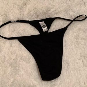 American Apparel Baby Rib Thong